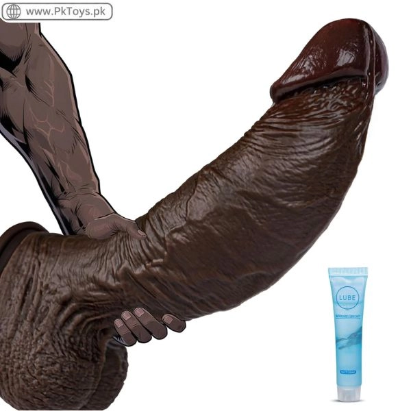 10.5 Realistic Huge Thick Black Dildo In Pakistan