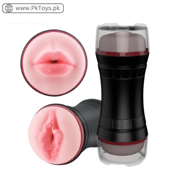 2 in 1 Sex Toy Vibrator Mouth Masturbator Cup In Pakistan
