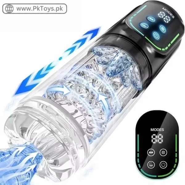 3 in 1 Automatic Male Masturbator Cup with Sucking & Vibrating In Pakistan