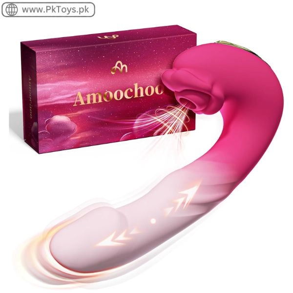 Amoochoo 3-in-1 Sucking & Thrusting G-Spot Vibrator In Pakistan