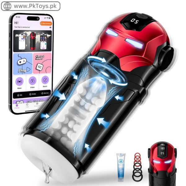 App-Controlled Male Stroker with 5 Modes In Pakistan