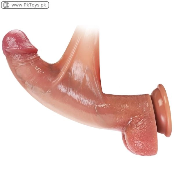 Btooktops 8.5 inch Movable Foreskin Dildo In Pakistan