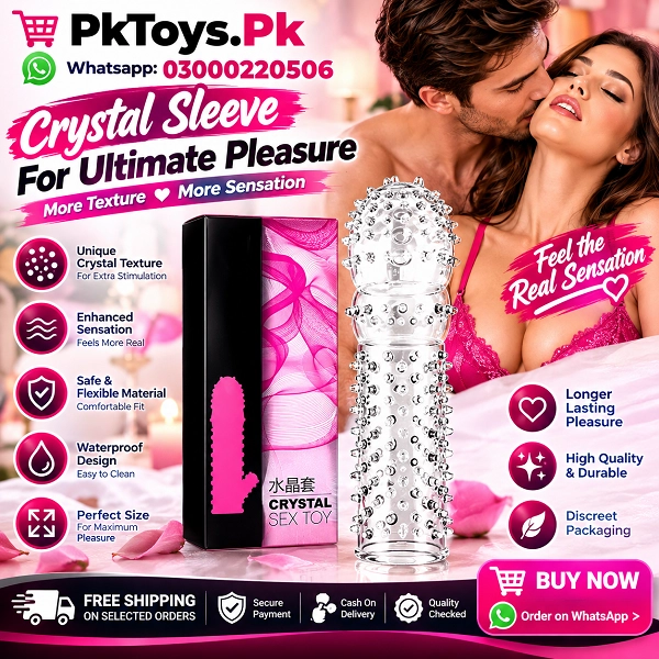Crystal Silicon Sex Condom in Pakistan