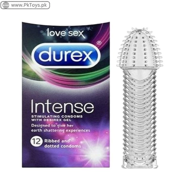 Durex Soft Silicone Dotted Ribbed Condom In Pakistan