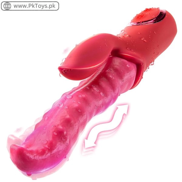 MOMONII Tongue-Licking Vibrator Dildo In Pakistan