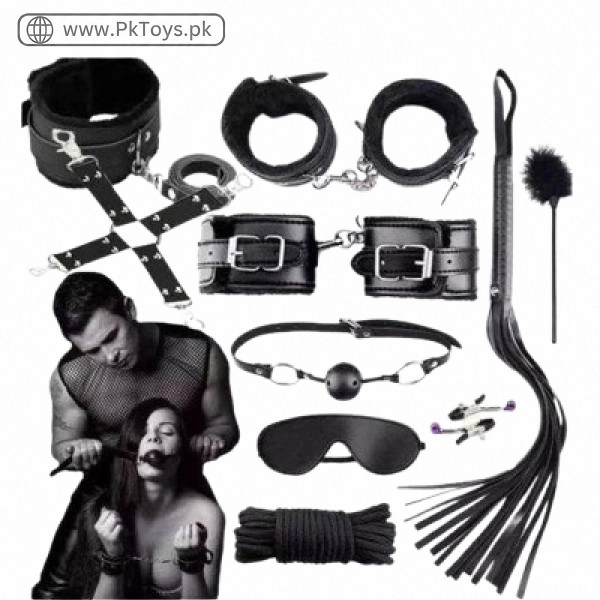 Premium 9 Piece Leather BDSM Set