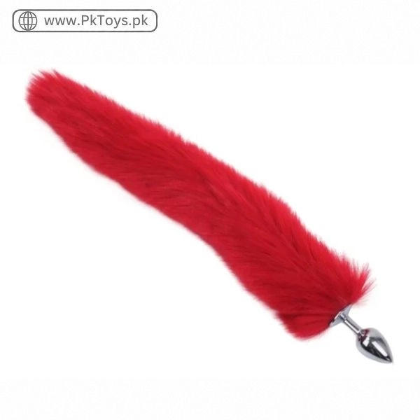 Red Fox Tail Anal Butt Plug In Pakistan