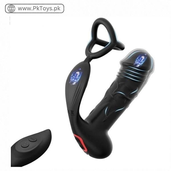 Thrusting Prostate Massager With Dual Rings In Pakistan