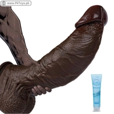 10.5 Realistic Huge Thick Black Dildo In Pakistan