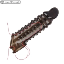Black Threaded Mace Condom In Pakistan