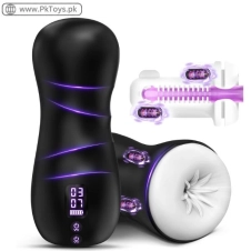 Male Masturbator with 100 Custom Play Modes & Dual Motors In Pakistan