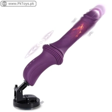 MOMONII Heated Long-Thrust Vibrator Dildo with Suction Cup In Pakistan