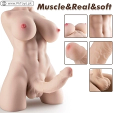 Realistic Flexible Transgender Torso Adult Doll 7 Inch In Pakistan