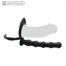 Silicone Anal Plug With Penis Ring In Pakistan